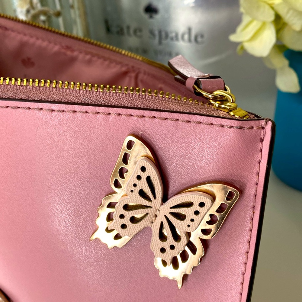 Kate spade All The Buzz Padded Butterfly Pouch - Picture 3 of 8